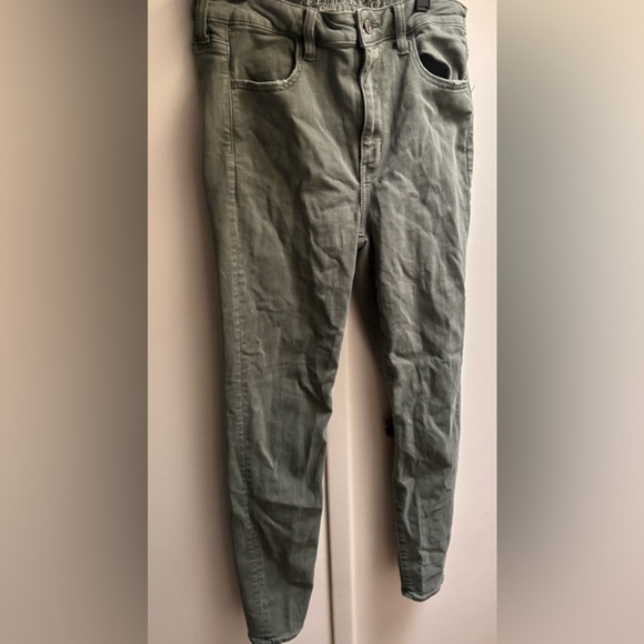American Eagle Outfitters super super stretch jeans size 8 regular - Picture 3 of 4